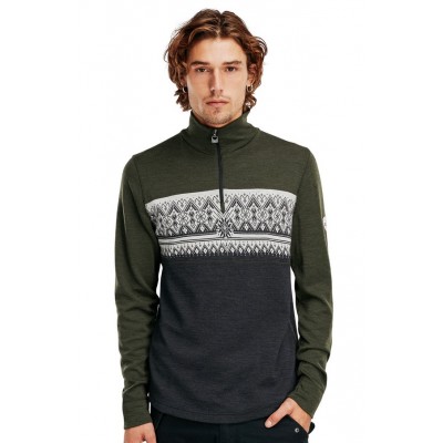 Dale of Norway - MORITZ Basic Men's Sweater, Dark Green